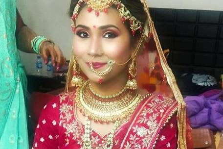 Bridal makeup