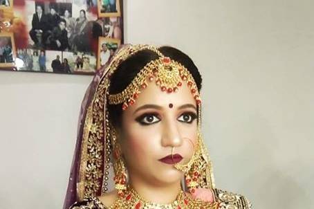 Bridal makeup