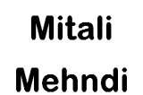 Mitali Mehndi