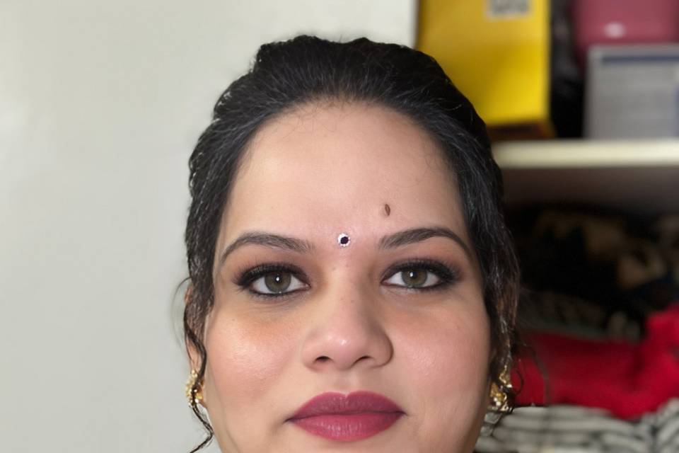 Bridal makeup