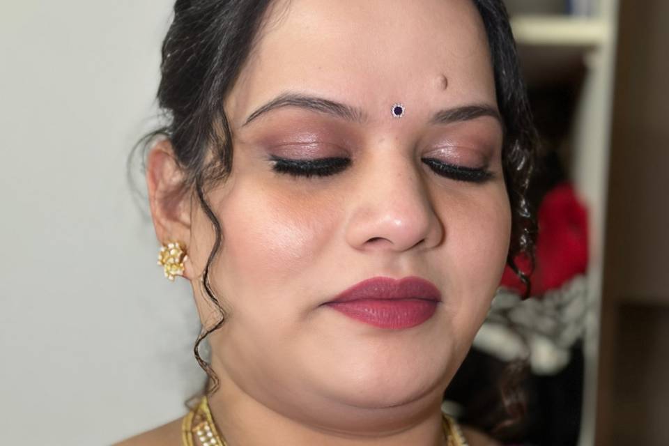 Bridal makeup