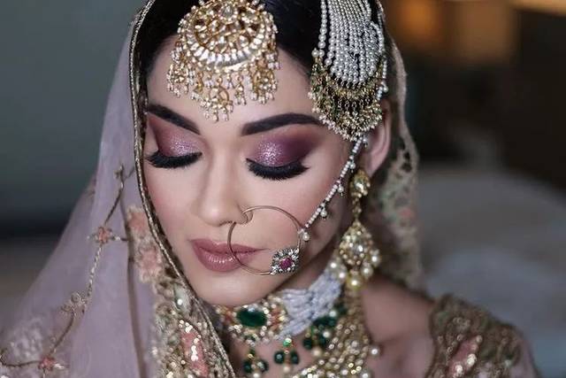 Bridal makeup