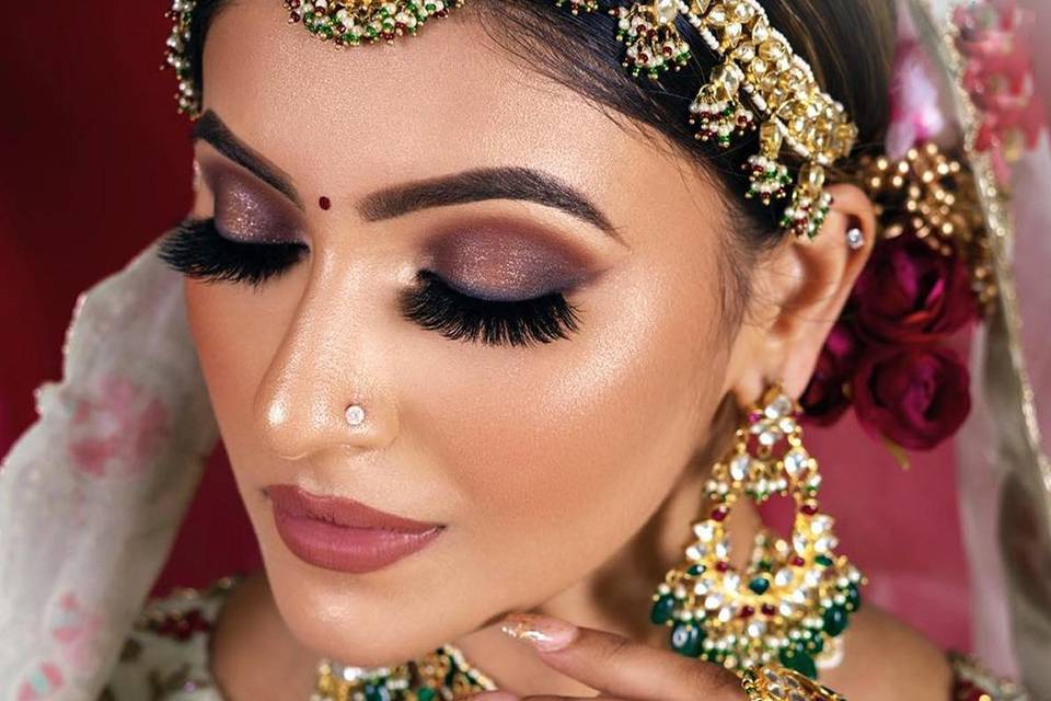 Bridal makeup