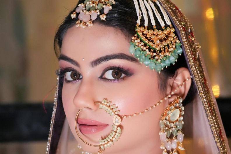 Bridal makeup