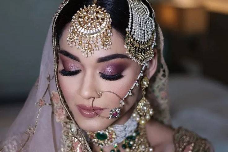 Bridal makeup