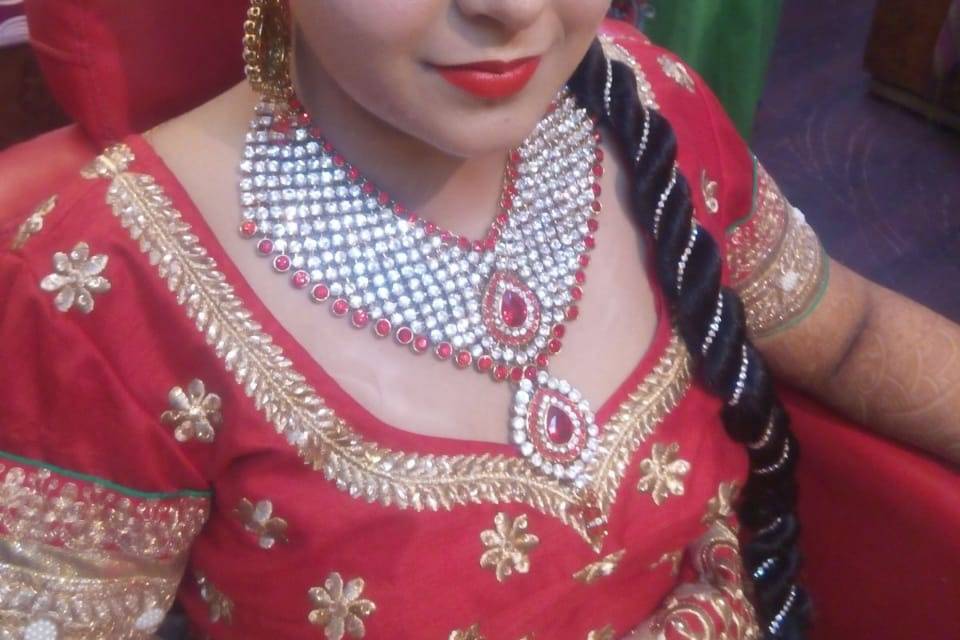 Bridal makeup