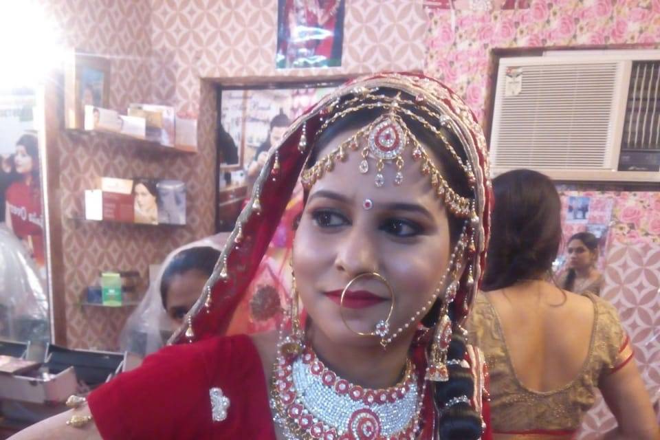 Bridal makeup