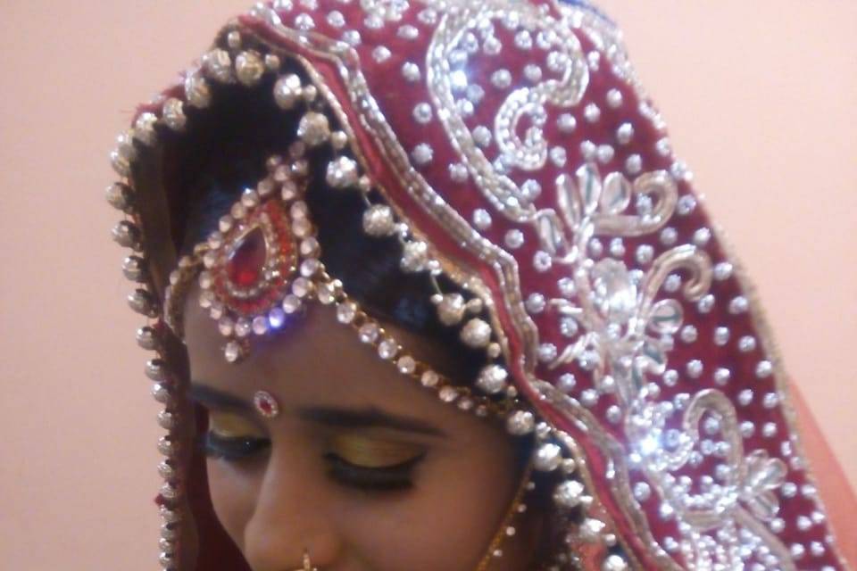 Bridal makeup