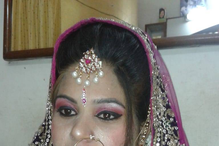 Bridal makeup