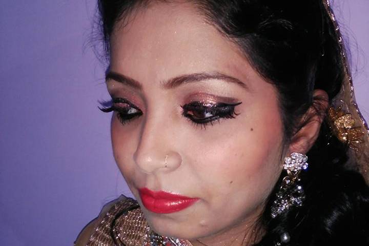 Bridal makeup