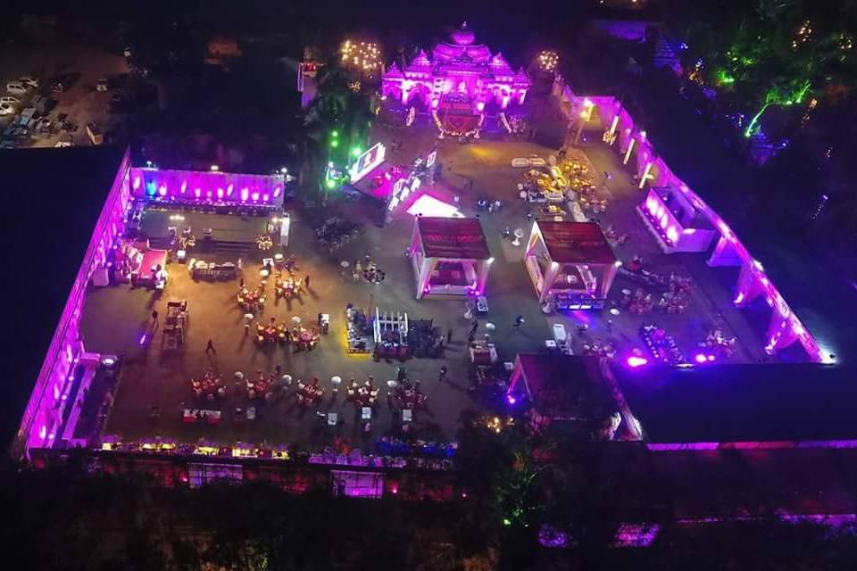 View taken from a drone