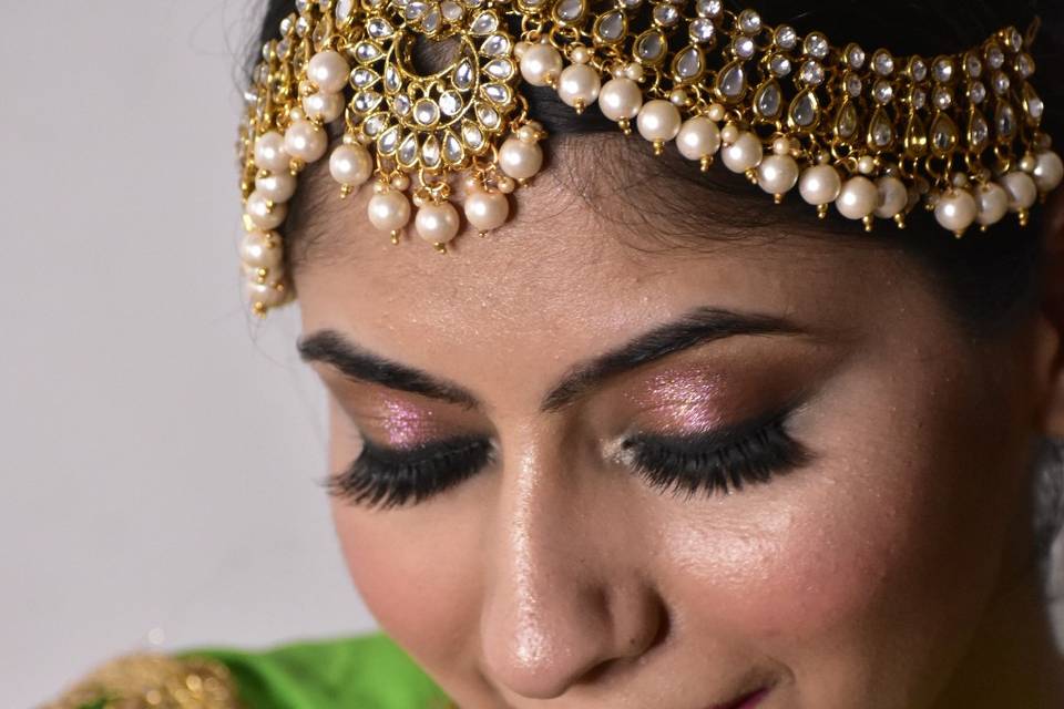 Modern Bridal look