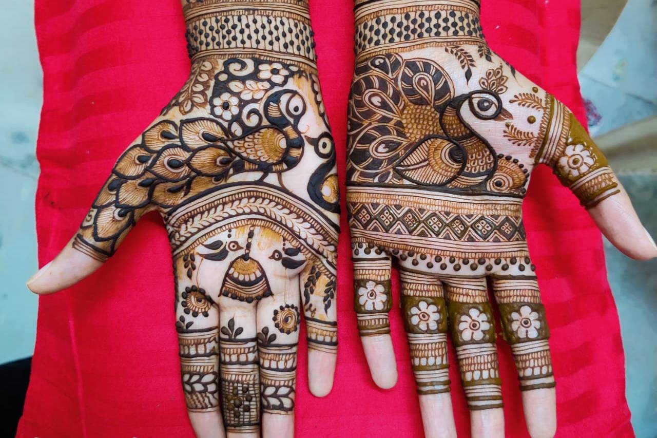 Bridal Mehndi figures & portrait class | Mehndi designs front hand, Mehndi  design photos, Bridal mehndi