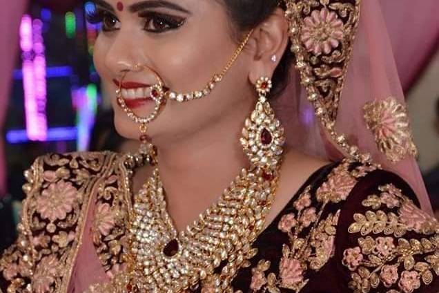 Bridal makeup