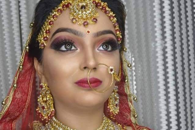 Bridal makeup