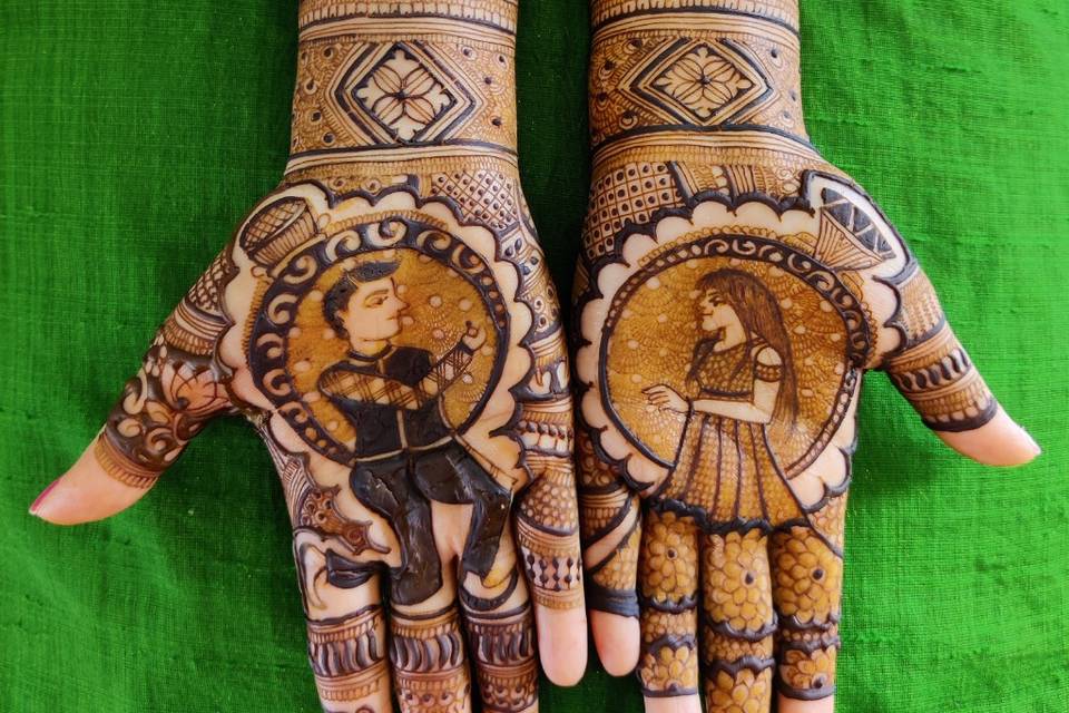 Engagement Mehendi