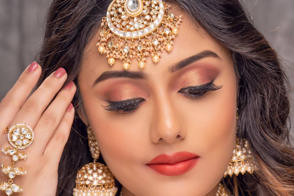 Bridal makeup