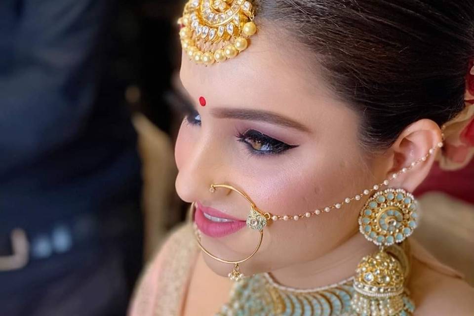 Bridal makeup