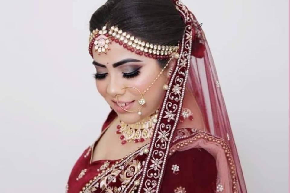 Bridal makeup