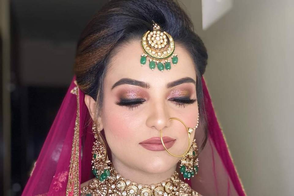 Bridal makeup