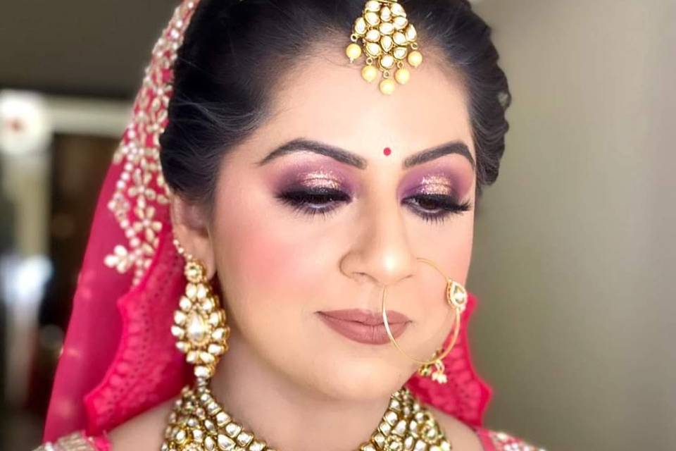 Bridal makeup