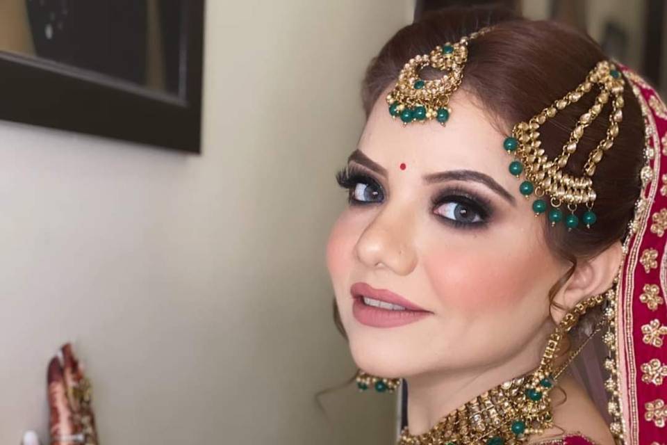 Bridal makeup