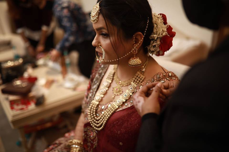 Bridal makeup