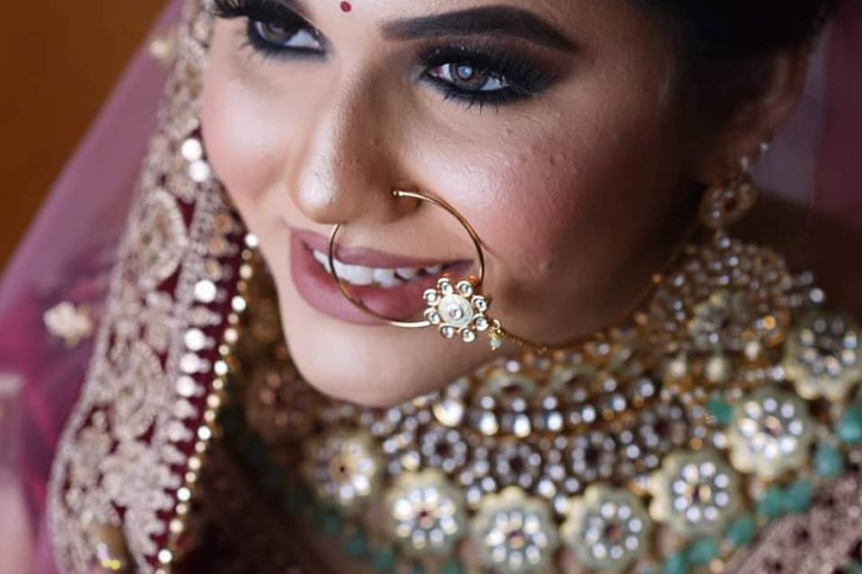 Bridal makeup