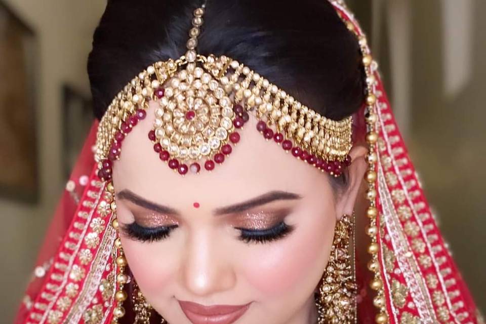 Bridal makeup