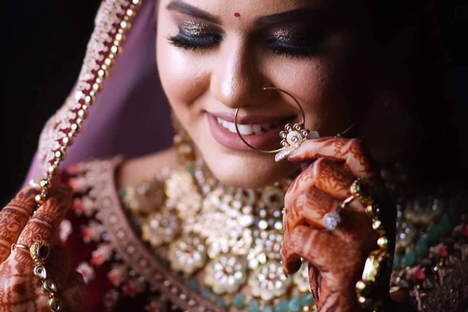 Bridal makeup