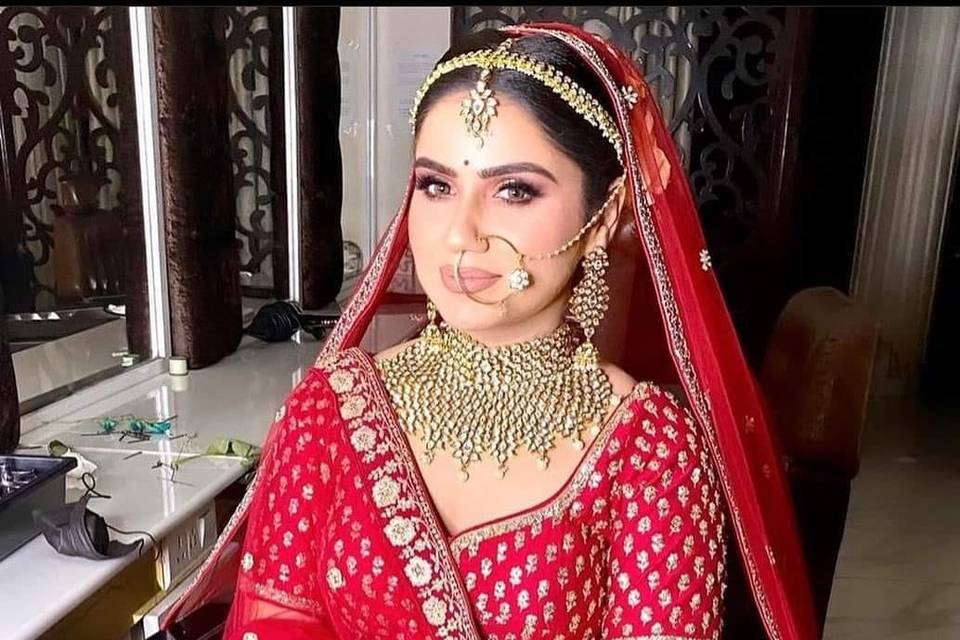 Bridal makeup