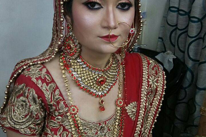 Bridal makeup