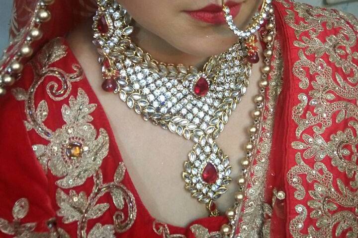 Bridal makeup