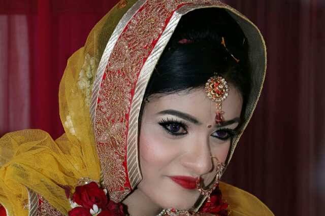 Bridal makeup