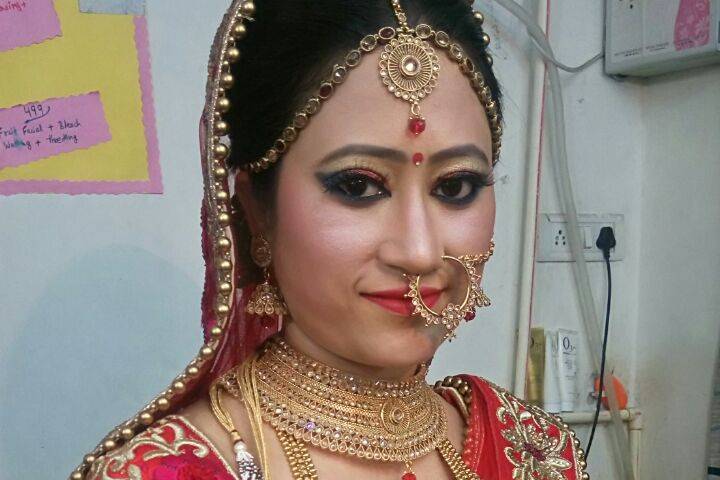 Bridal makeup