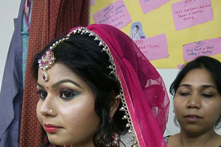 Bridal makeup