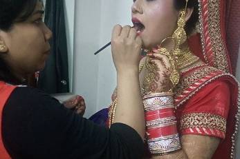 Bridal makeup