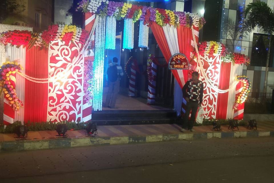 Gate Decor by our team