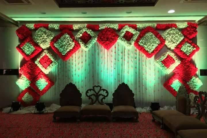 Main Stage Decor by our team