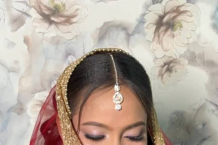 Bridal makeup