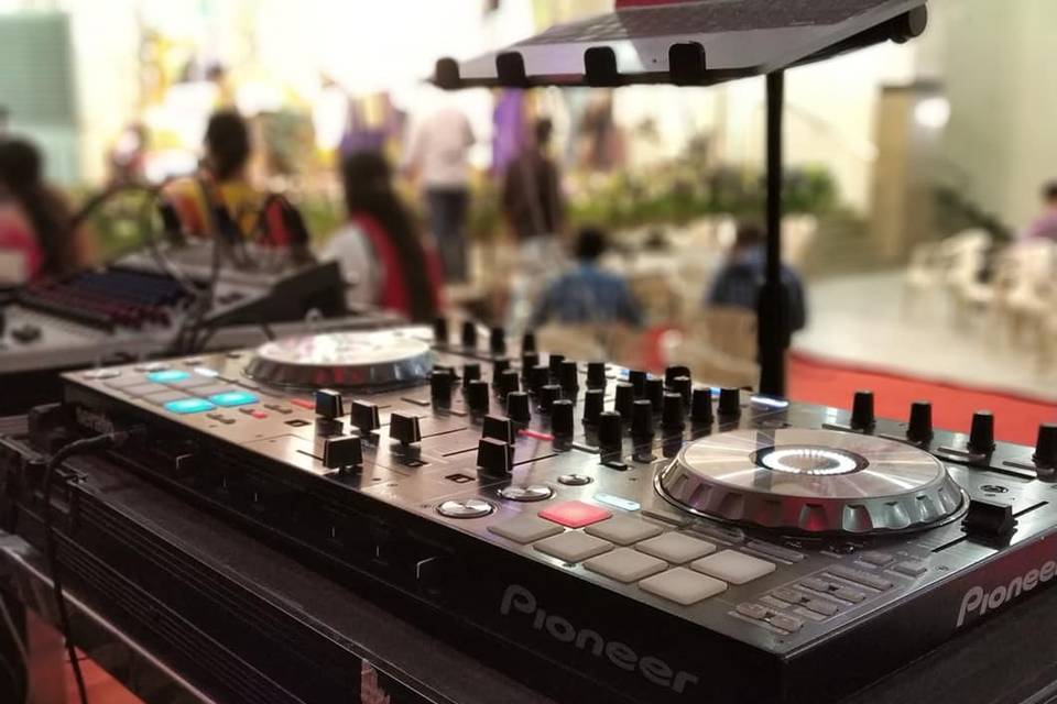 DJ setup