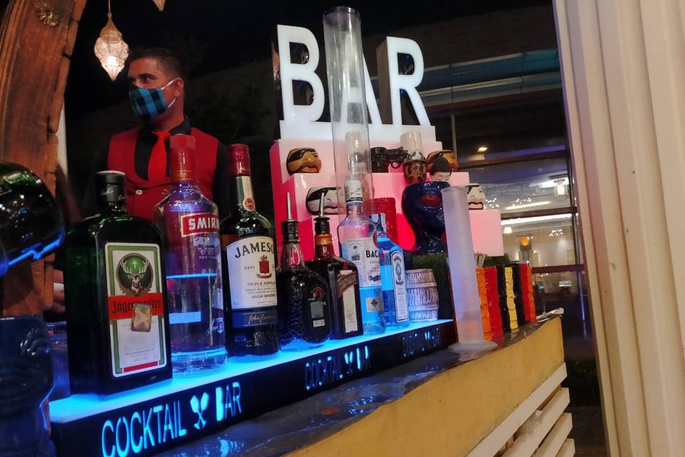 Bartending services