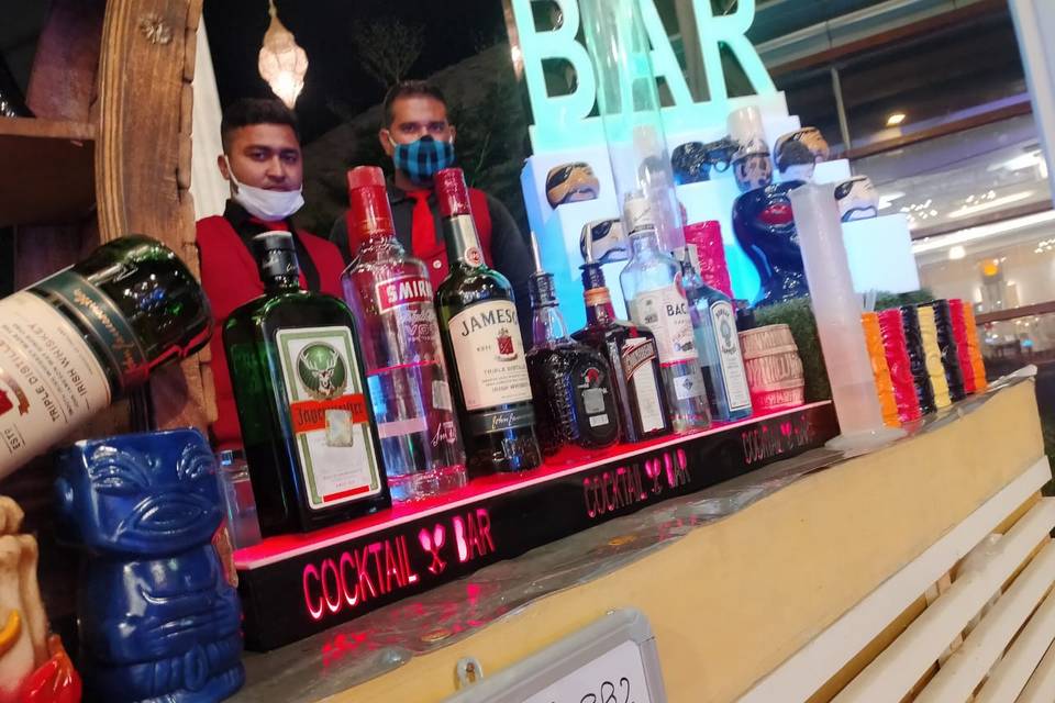 Bartending services