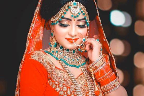 Bridal makeup