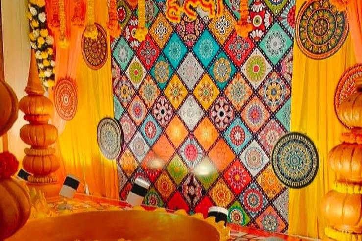 Haldi decor