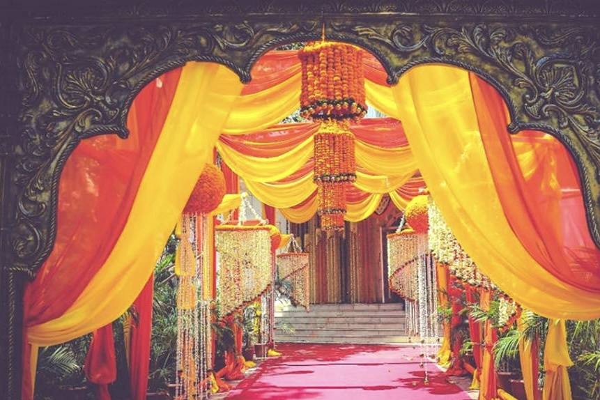 Wedding entrance