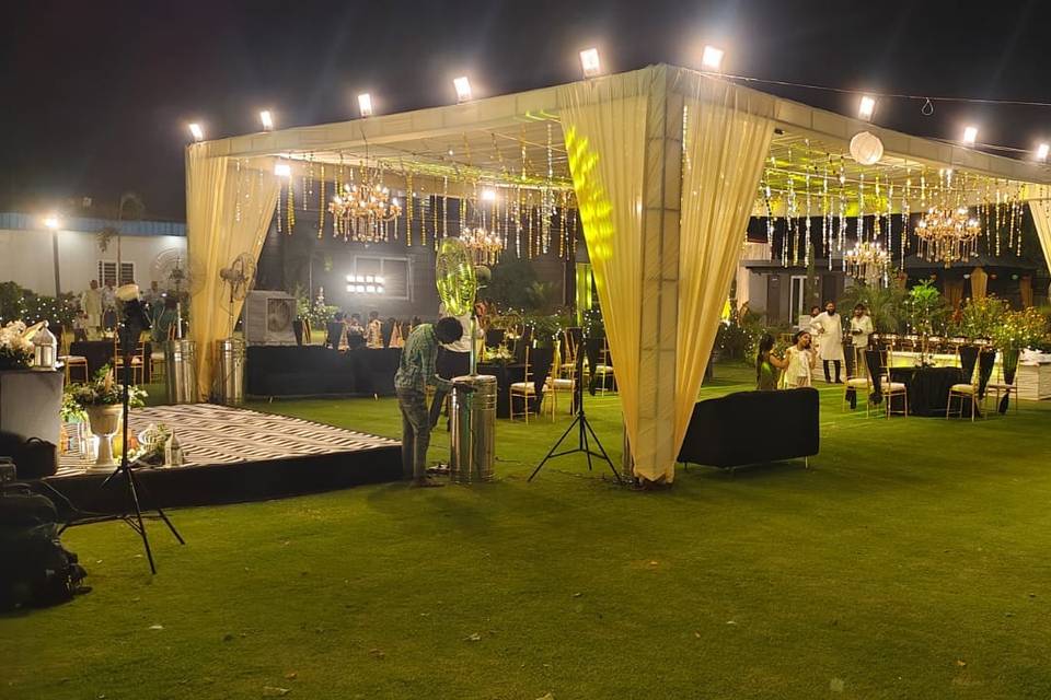 Lawn area