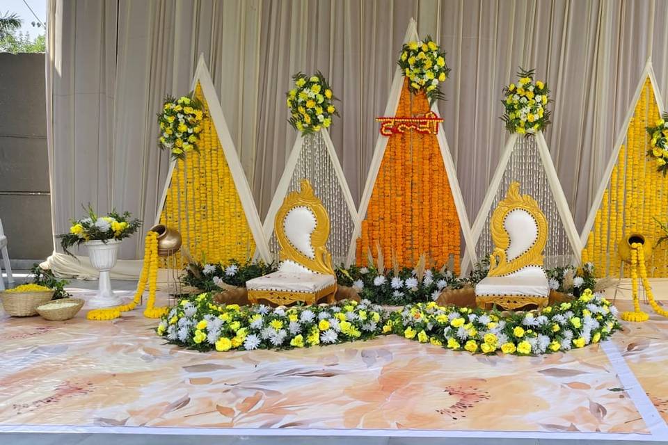 Haldi decor