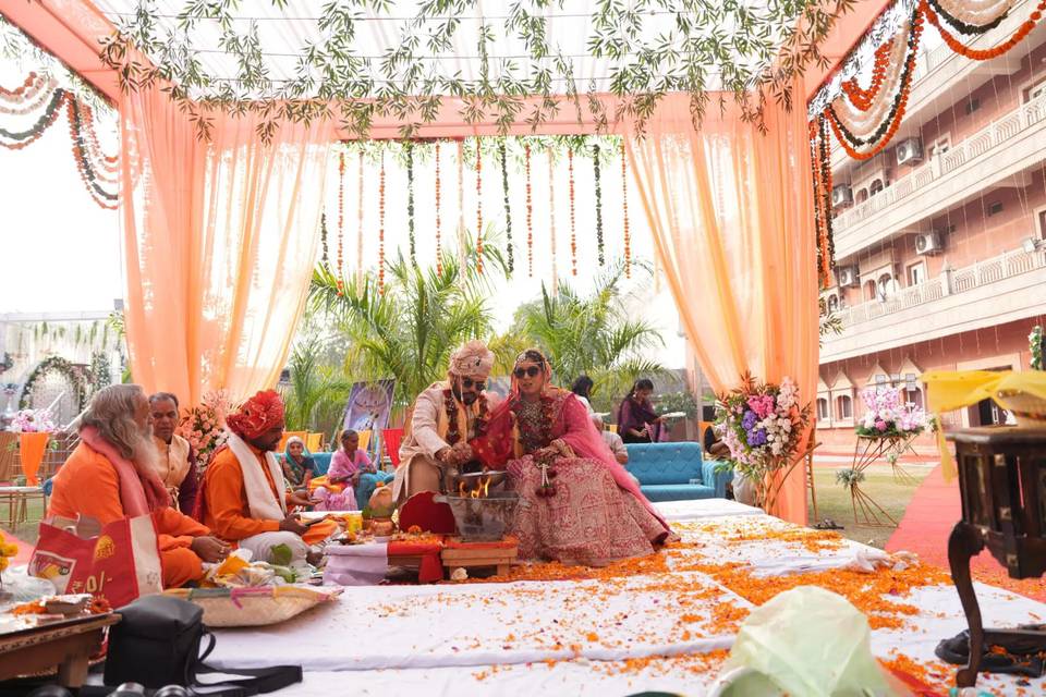Lawn Day Wedding
