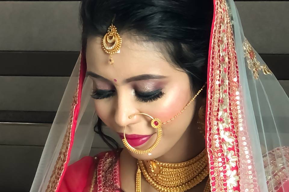 Bridal makeup